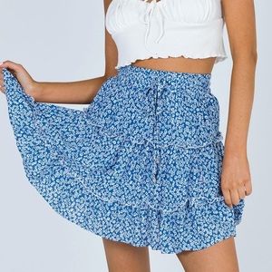 Zelly Mini Skirt Dark Blue